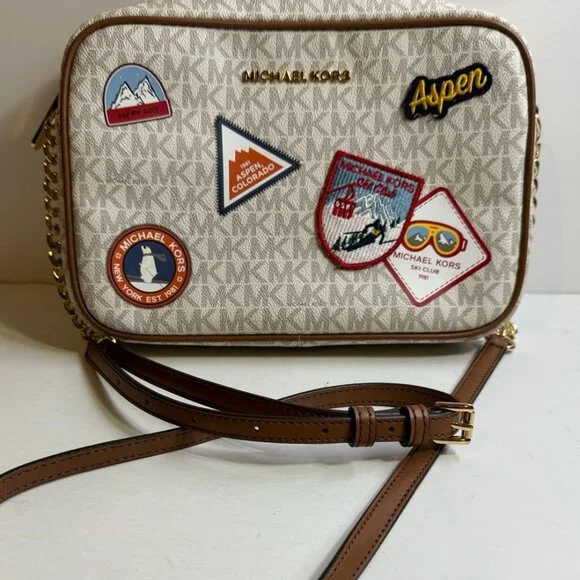 Crossbody Handbag Mk Aspen Crossbody Michael Kors Bags Aspen Jet